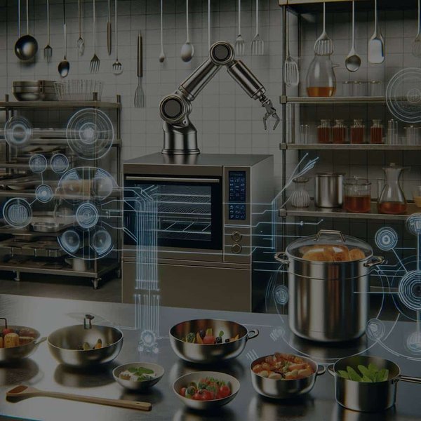 Quelles innovations technologiques peuvent améliorer l'efficacité de la cuisine dans un restaurant haut de gamme ?